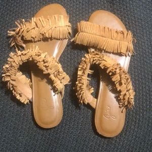 Joie fringe sandals
